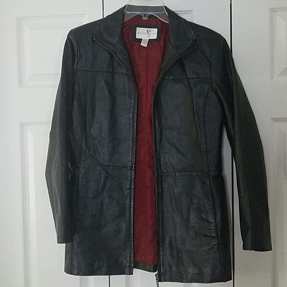 Leather jacket